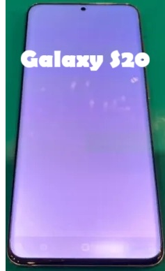 Galaxy S20 液晶不良修理!!修理をしました！【スマホ修理工房　上野店】